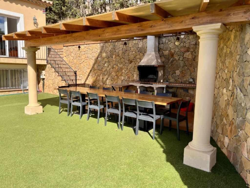 Casa Mas Ambros Con Piscina Desbordante Villa Calonge  Kültér fotó