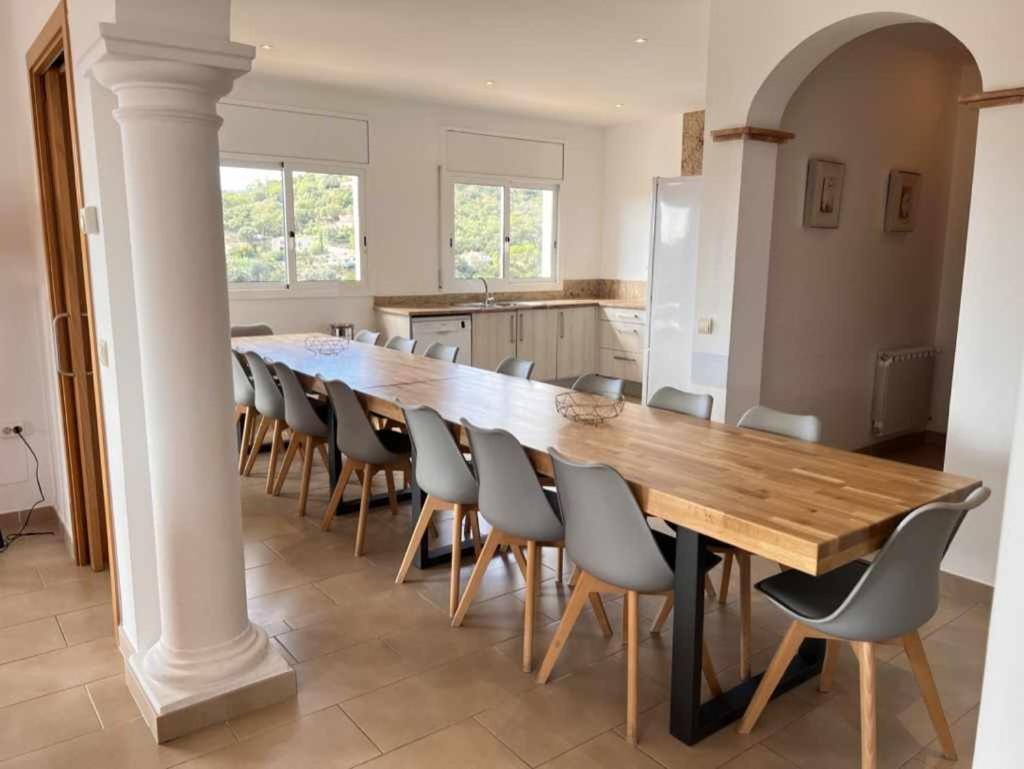 Casa Mas Ambros Con Piscina Desbordante Villa Calonge  Kültér fotó