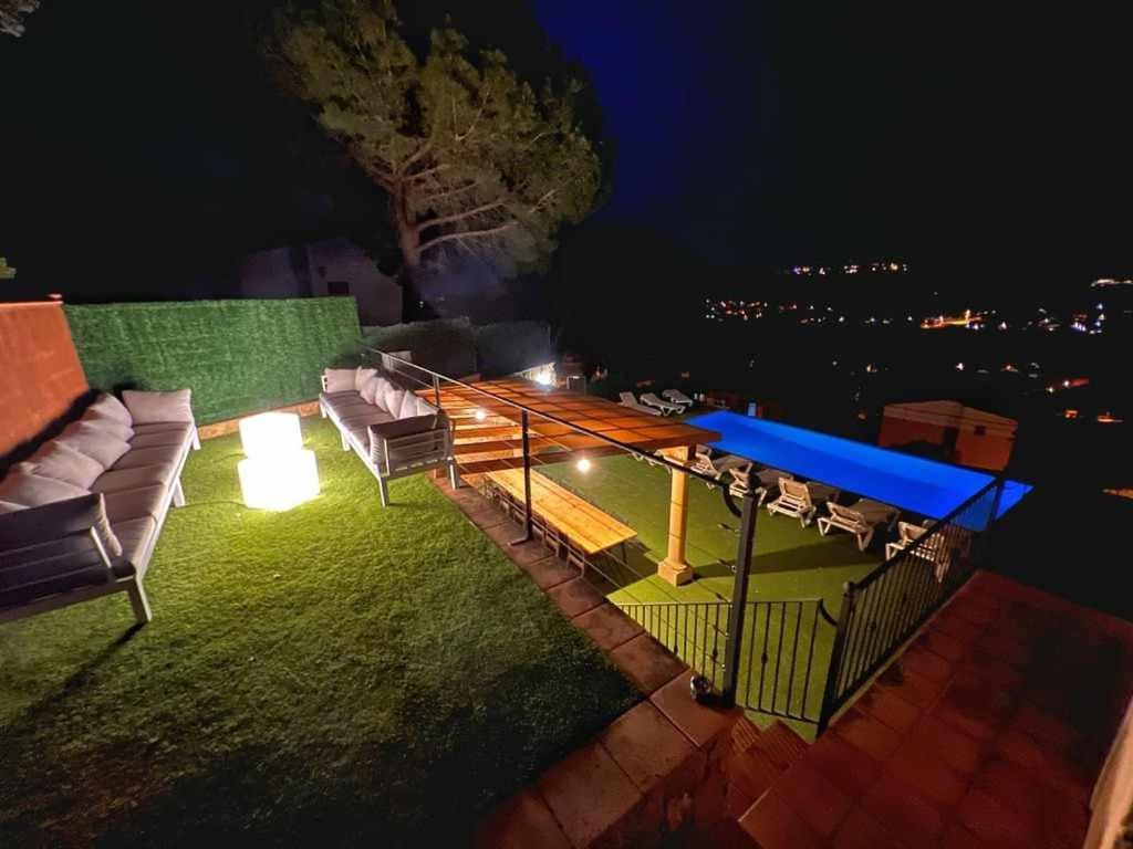 Casa Mas Ambros Con Piscina Desbordante Villa Calonge  Kültér fotó
